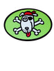 Pirate Dog Sticker